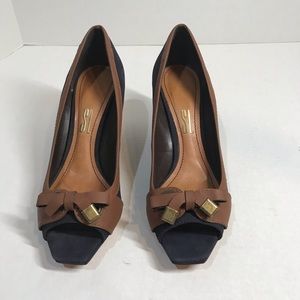 Santa Lolla Peep Toe Heels